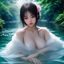 读者晨曦绘师的头像，拿着画笔的年轻女性，艺术气质